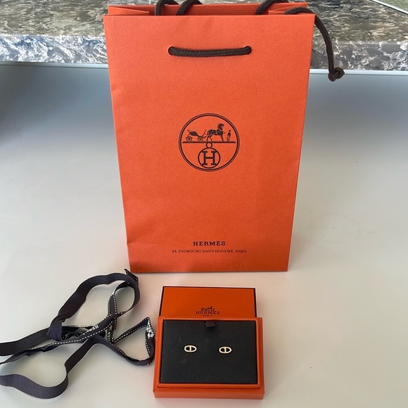 Hermès Farandole earrings, very small model - Picture 3 of 8